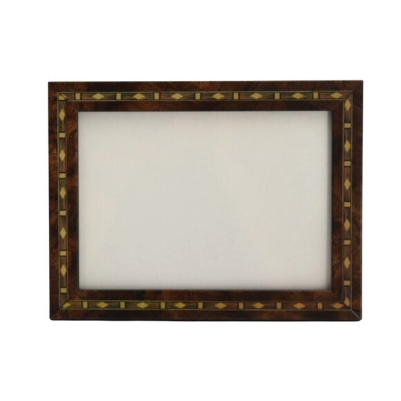 Faux Wooden Inlay Design Picture Frame - Picture 2 of 4